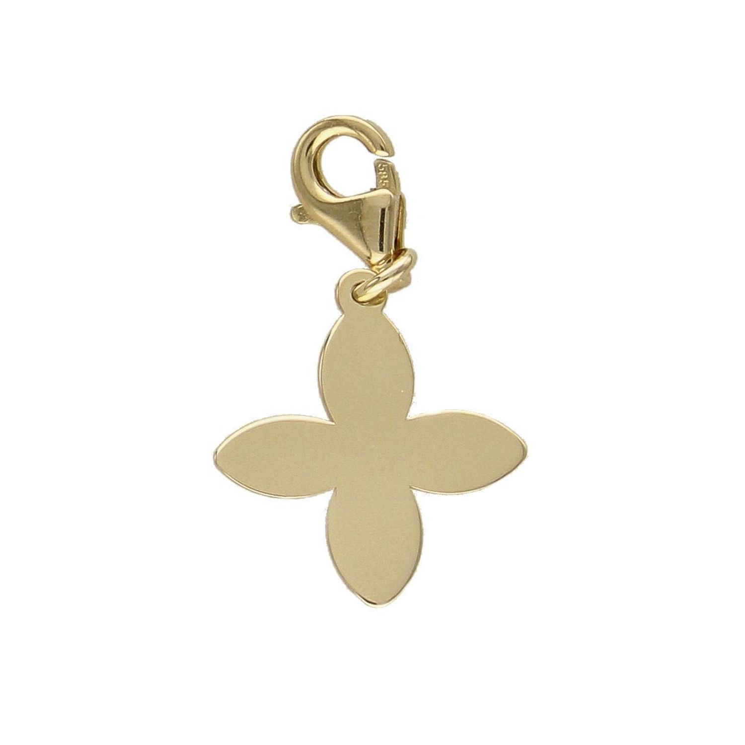 Złota zawieszka charms na bransoletkę kwiatek 585 ZA 6659 (1).jpg